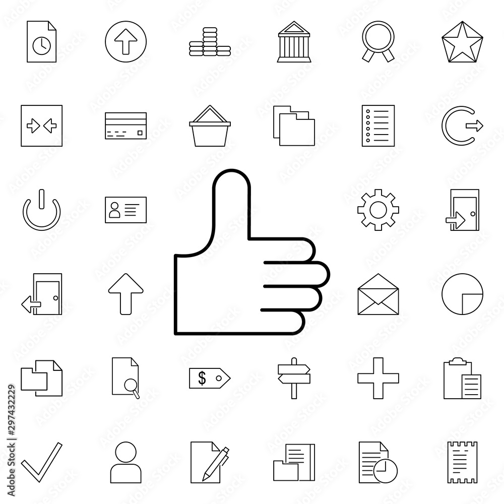 Poster like sign neon icon. elements of web set. simple icon for websites, web design, mobile app, info gra