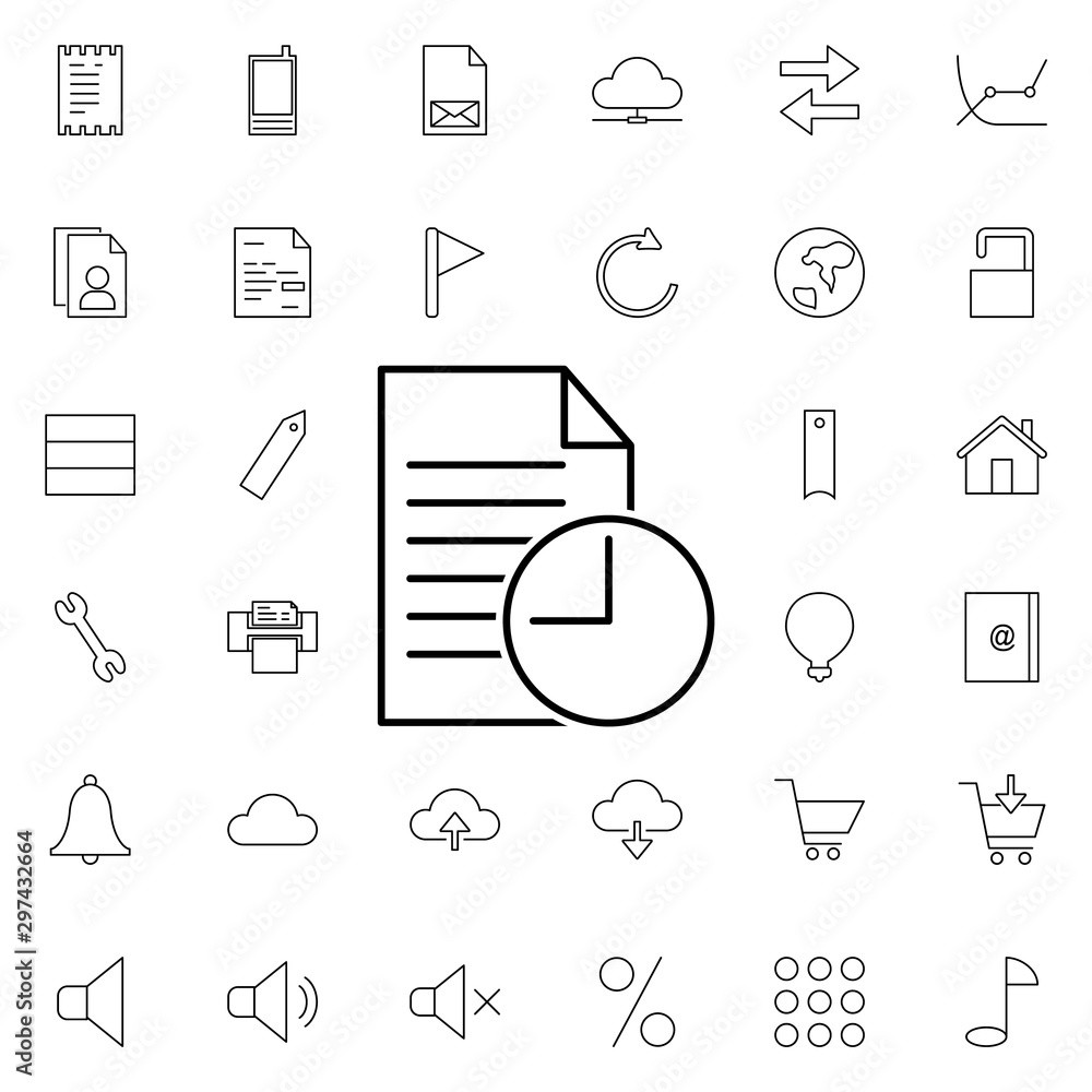 Poster old versions neon icon. elements of web set. simple icon for websites, web design, mobile app, info 