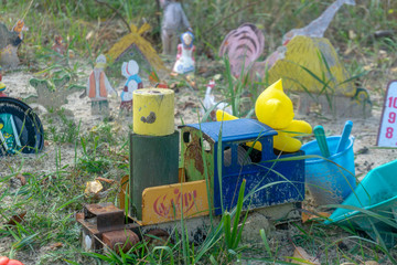 City ghost Pripyat. Chernobyl Exclusion Zone. The accident at the Chernobyl nuclear power plant. The consequences of the accident. Yellow radiation sign. Dangerous territory. Infection with radiation.