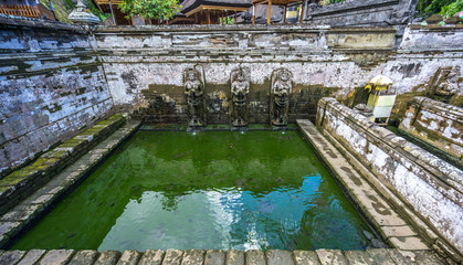 Fototapeta na wymiar Pura Goa Gajah (Elephant Cave Temple) Located on the island of Bali near Ubud, in Indonesia