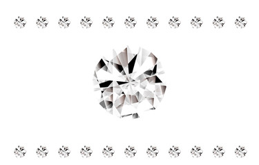 キラキラ輝くダイヤモンド素材・ジェリー宝石素材