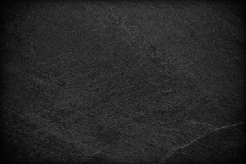 Dark grey black slate background or texture - obrazy, fototapety, plakaty