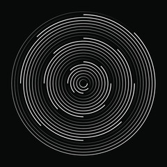 Fototapeta premium Tło białe koła streszczenie. Wzór monochromatyczny. Do wydruków, stron internetowych, tekstyliów i projektów szablonów