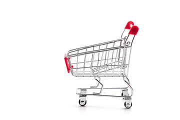 Shopping carts in large stores