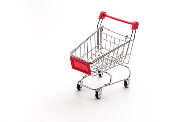 Shopping carts in large stores