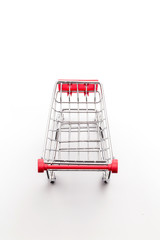 Shopping carts in large stores