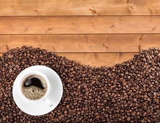 Naklejka premium Coffee.