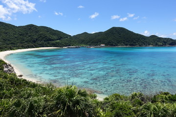 Wonderful Beaches - Japan Okinawa Tokashiki Island Aharen Beach