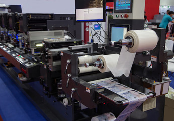 Flexography printing or Flexo used for packaging, labels, tape, bags, boxes and banners. Printing...