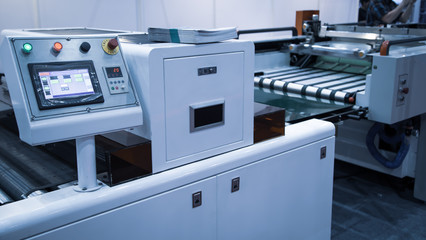 Modern printing machine for printing industry