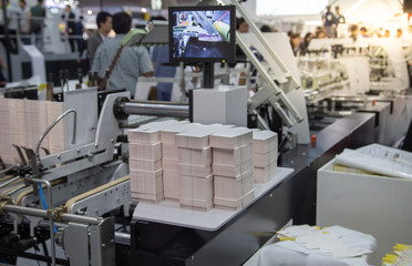 Folding Package printing machine from printing to finishing