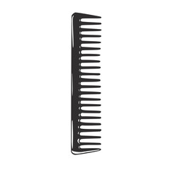Comb isolated on a white background. Vector graphics