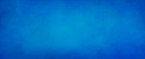 Blue background with texture and distressed vintage grunge and watercolor paint stains in elegant backdrop illustration