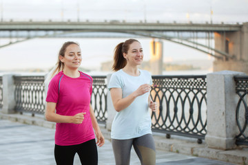 Obraz premium Woman training outdoors
