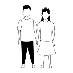 avatar girl and boy icon