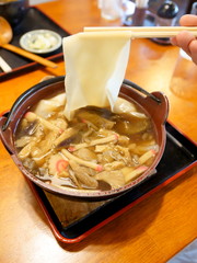 ひもかわうどん