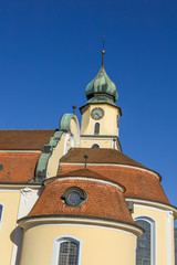 Fototapeta na wymiar スイス、田舎の教会