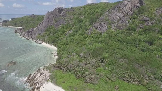 Drone Video Seychelles Exotic Nature Paradise 124
