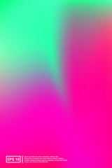 Rainbow, Gradient, Mesh Banner. Soft color. 