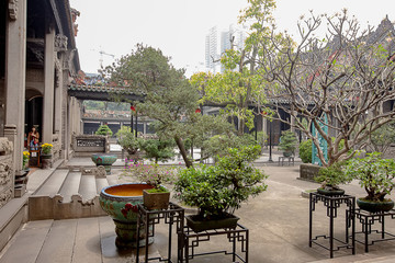 Guangzhou/China - May 2016 : Beautiful architecture in guangzhou city