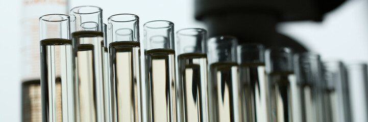 Yellow liquid spilled petrol additive innovative supply