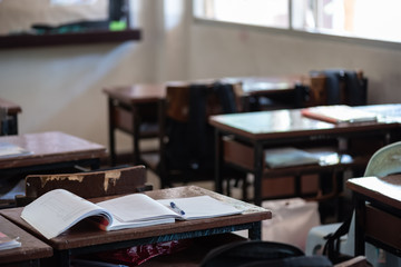 A classroom in southeast Asia