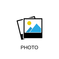 Fototapeta premium Photo icon. Photo symbol design. Stock - Vector illustration can be used for web.