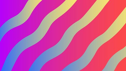 Background wallpaper for desktop with gradient and waves