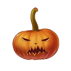 pumpkin face for halloween day