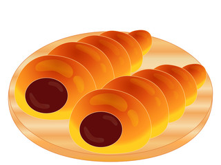 チョココロネ
