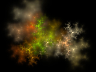 Imaginatory fractal background Image