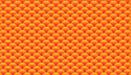 abstract circle gradient zigzag effect. colorful beautiful background design. vector illustration eps10