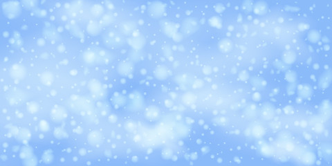 Fototapeta premium Snowflakes, snowfall.