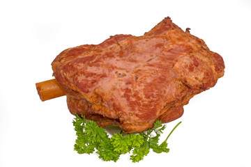 Gegrillte Schweinhaxe