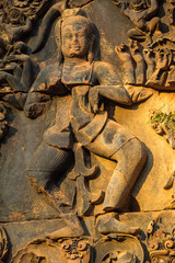 Banteay Srei is a Hindu temple dedicated to Shiva in Angkor, Cambodia