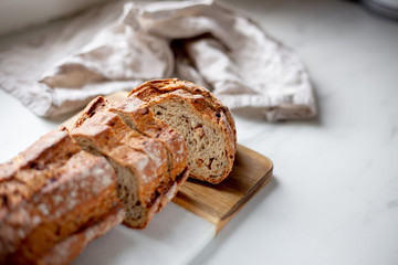 Seven Grain Artisan home made Bread Loaf