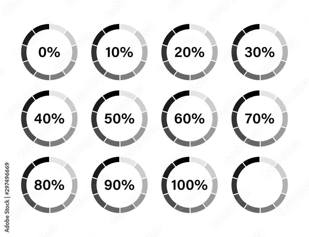 Poster loading process indicator isolated vector concept design. technology concept vector design. progress