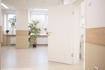 offices in the hospital, the concept of medicine