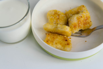 Nuggets with milk 