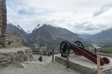 Old palace(museum) in Hunza valley, hidden destination  on  Karakoram highway or new silk road in...