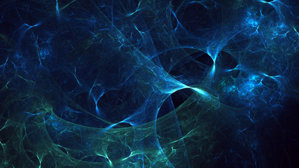 Fractal 3D rendering abstract light surreal background