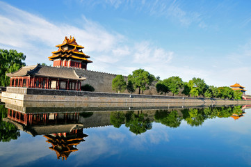 Fototapeta premium The Forbidden City in Beijing, China