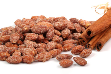 Sugared Cinnamon Almonds