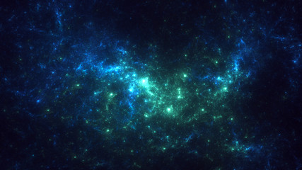 Fractal 3D rendering abstract light surreal background