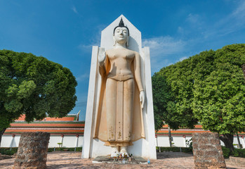 Buddha images at Wat Mahathat(Temple), Phitsanulok, Thailand.
