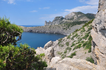 Fototapeta na wymiar Atmospheric views of the island of Crimea