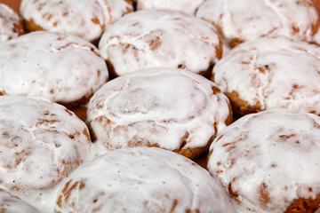 Gingerbread with Sugar Icing