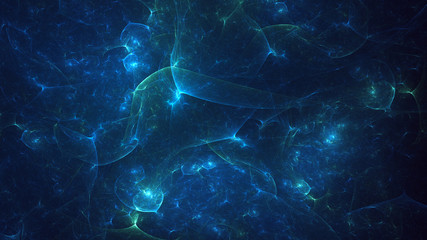 Fractal 3D rendering abstract light surreal background