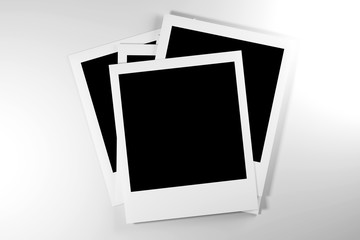 Instants photo isolated on a background
