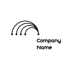 Abstract High Tech Connection Logo